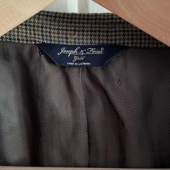 Joseph & Fiess Houndstooth Suit Jacket - Picture 5 of 9